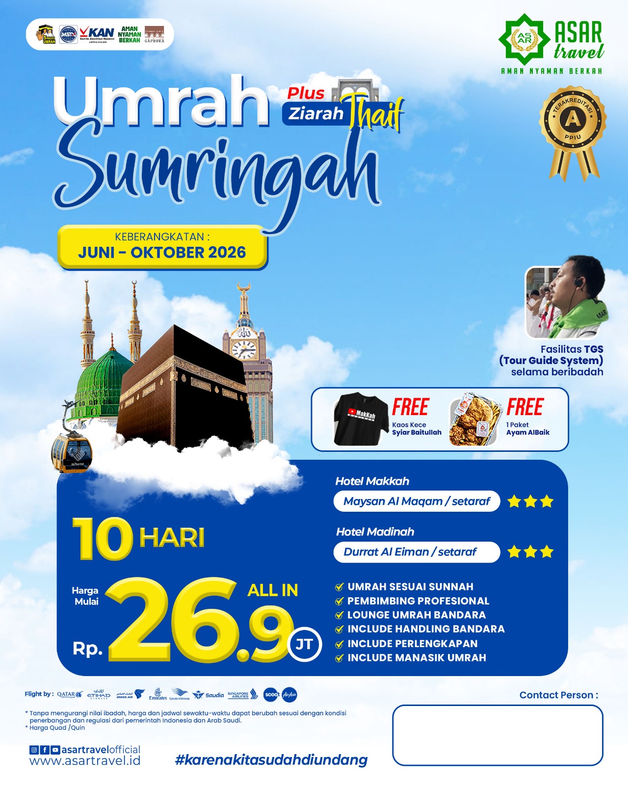 Umroh Sakinah November 2026